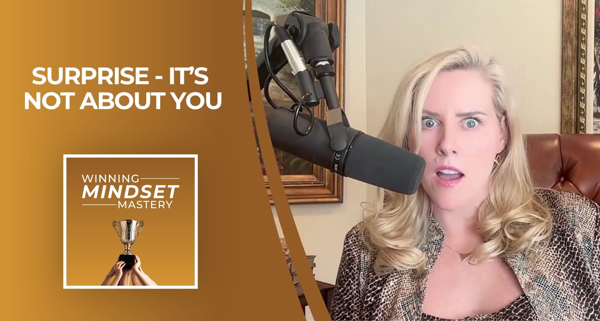 Winning Mindset Mastery Episode 264 – Surprise! It's Not About You with April Shprintz